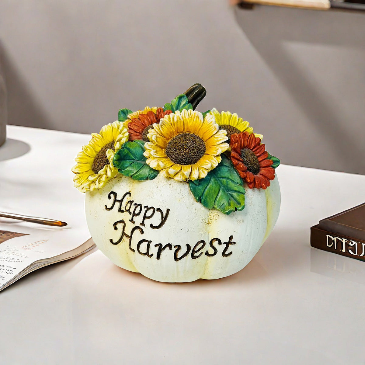 Decorative Pumpkin Sculpture Acalora