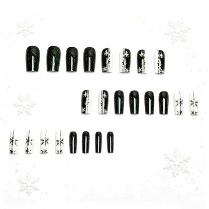 Elegant Winter Snowflake Nail Art Acalora