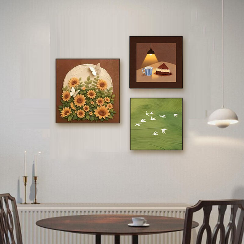 Floral Themed Wall Decoration