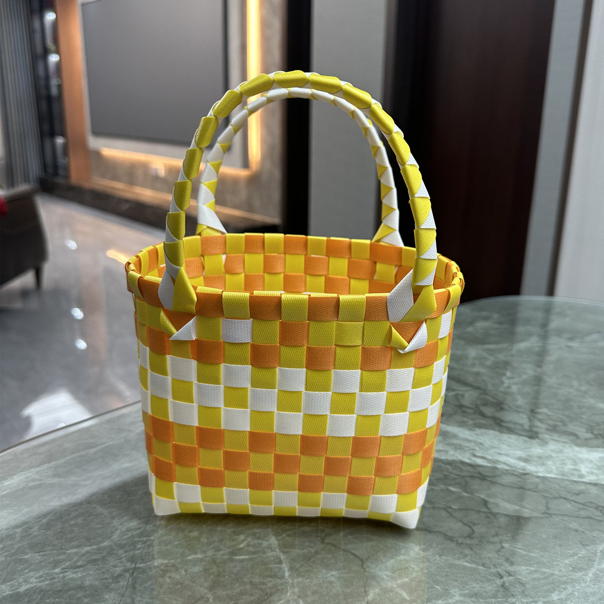 Handcrafted Leisure Basket Bag Acalora
