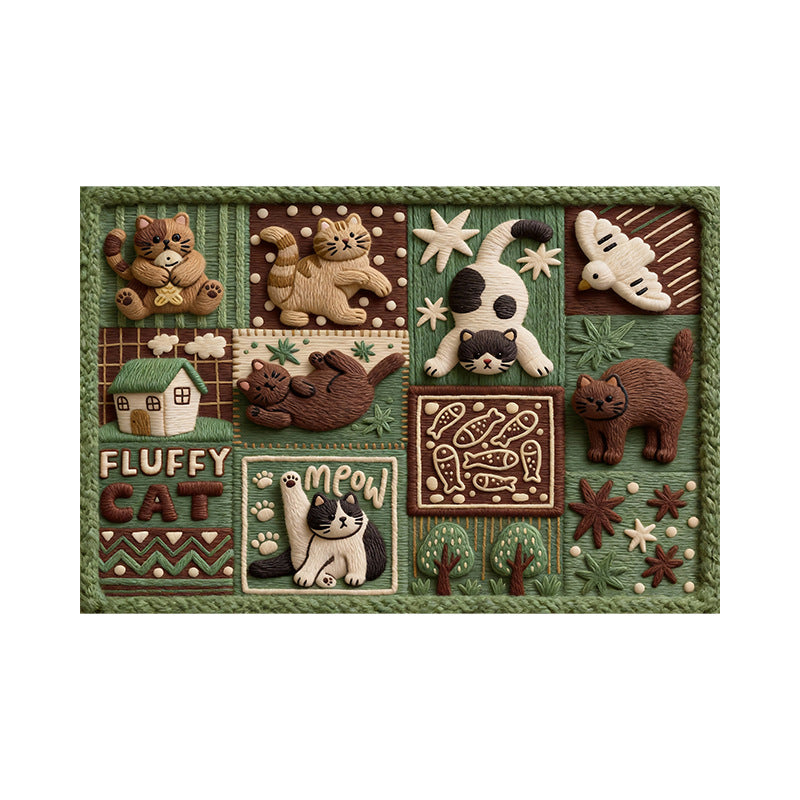 Fun Pet-Themed Doormat Acalora