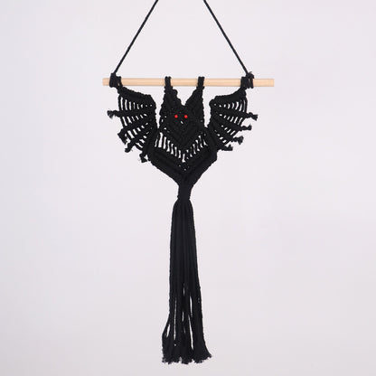Macrame Plant Hanger with Decorative Design Acalora