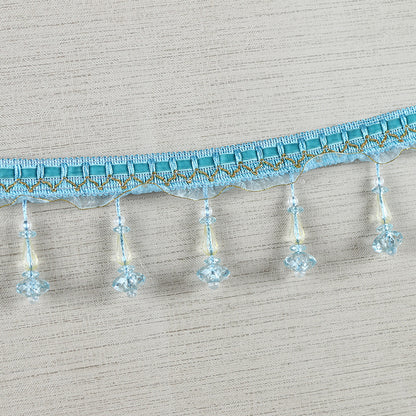 Decorative lace trim with pearls Acalora
