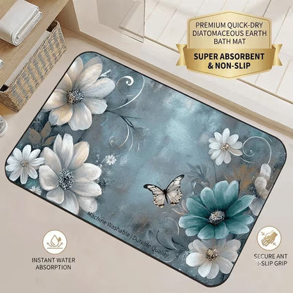Quick-Dry Diatomaceous Earth Bath Mat