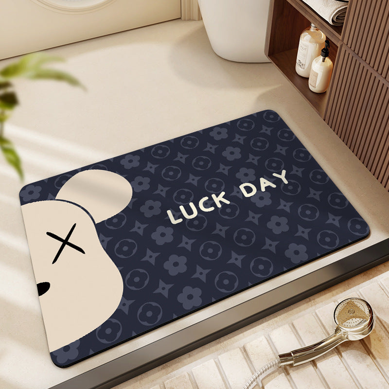 Cute Cartoon Character Bath Mat Acalora