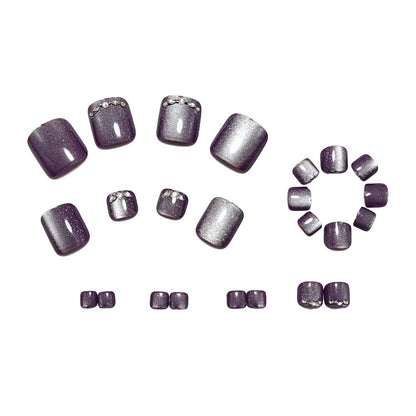 Artificial nails for elegant foot care Acalora