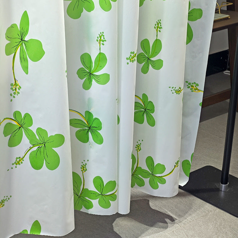 Floral Patterned Shower Curtain