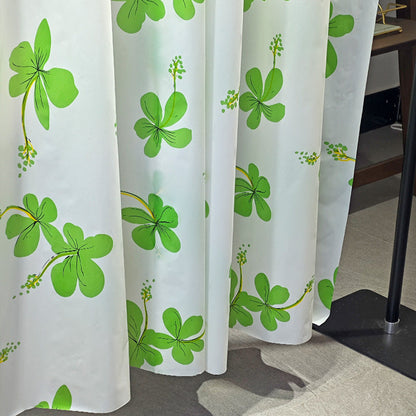 Floral Patterned Shower Curtain