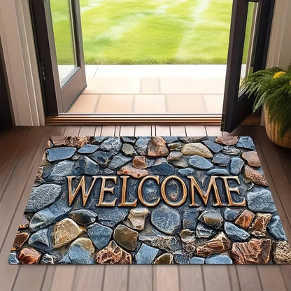 Cartoon-Themed Doormat