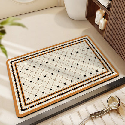 Luxurious Bathroom Floor Mat Acalora