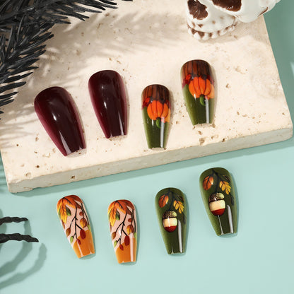 Creative Art Nails in Autumn Design Acalora
