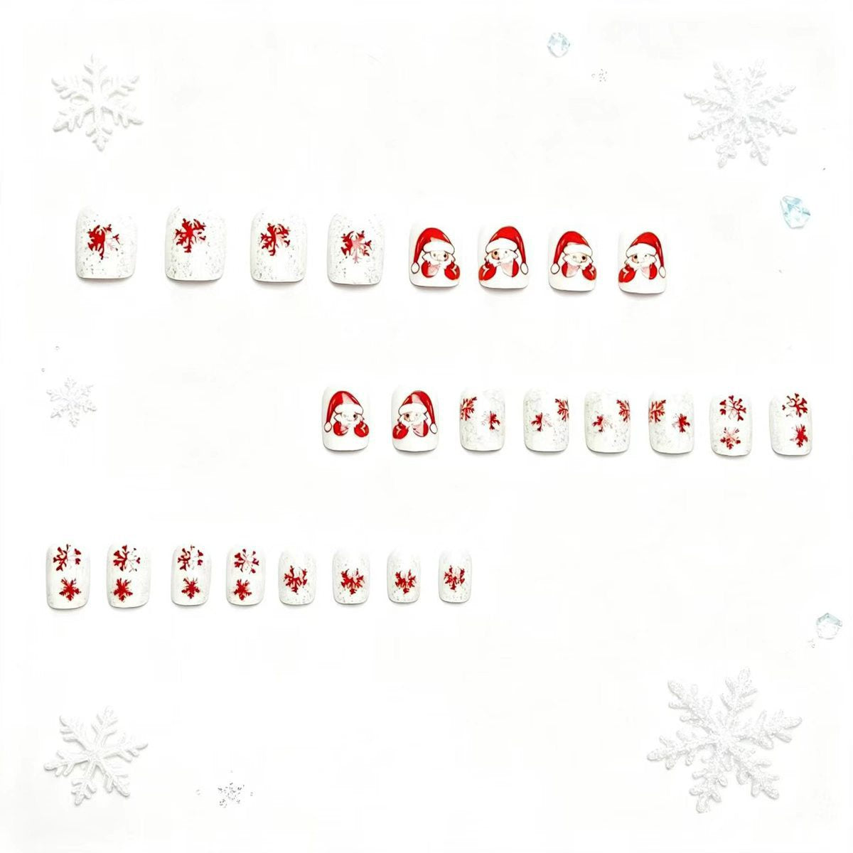 Festive Holiday Themed Nail Art Acalora