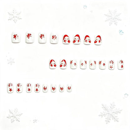Festive Holiday Themed Nail Art Acalora