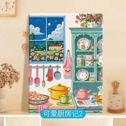 Kitchen-Themed Decorative Canvas Art