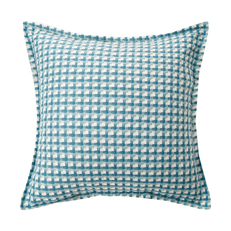Decorative Geometric Patterned Cushion