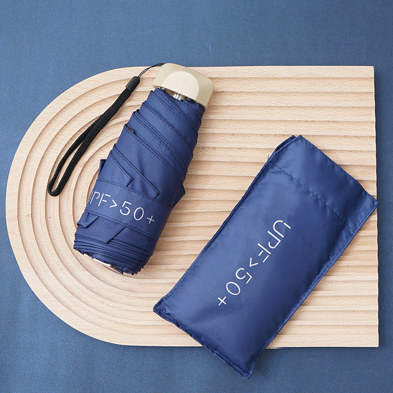 Women's UV protection umbrella with intelligent folding mechanism Brehn