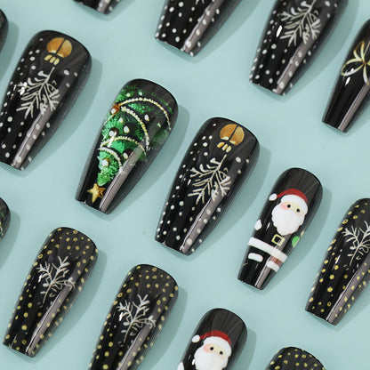 Christmas Art Nails Acalora