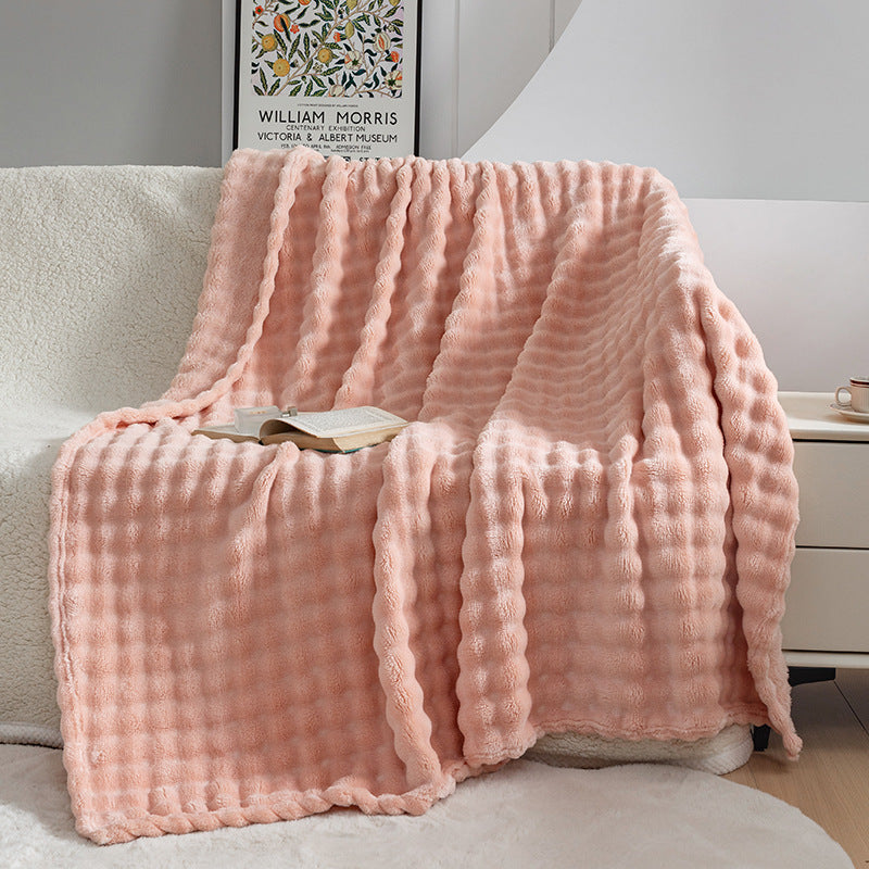 Unisex Plush Throw Blanket