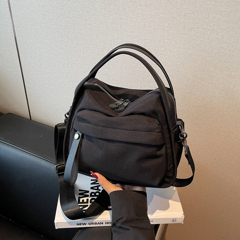 Versatile Multi-Pocket Satchel Bag Acalora
