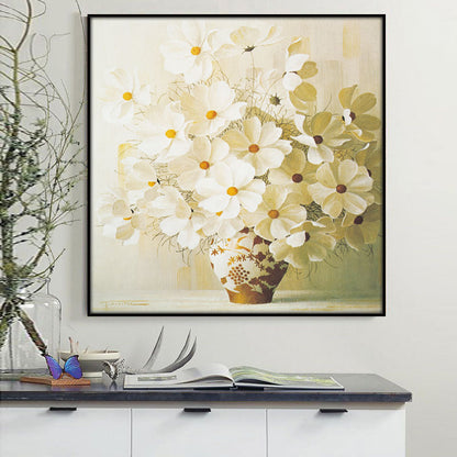 Floral Themed Canvas Wall Decoration