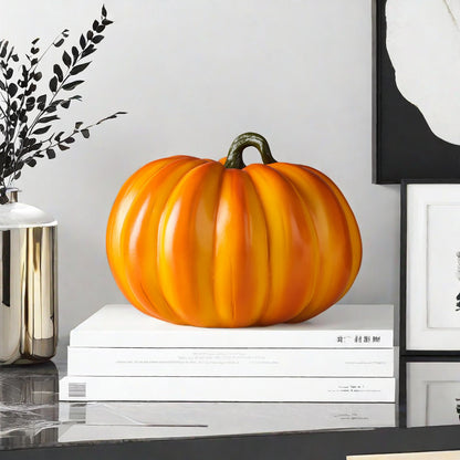 Decorative pumpkin figure as autumn probe Acalora