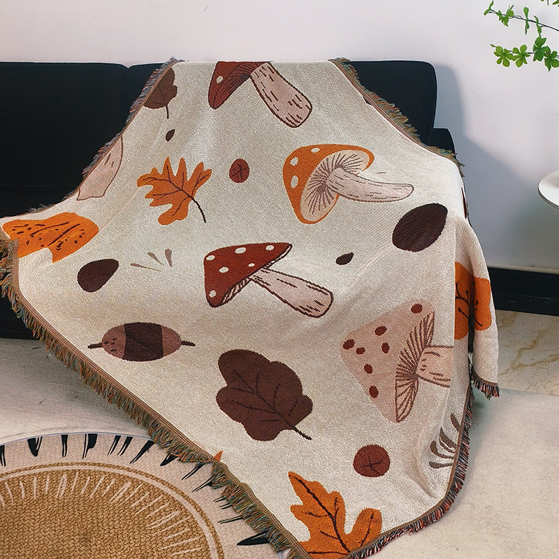 Cozy Nature-Inspired Throw Blanket