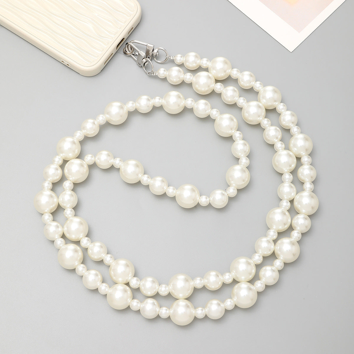 Elegant Pearl Necklace Acalora