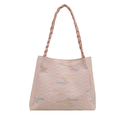Quilted Decorative Shoulder Bag Acalora