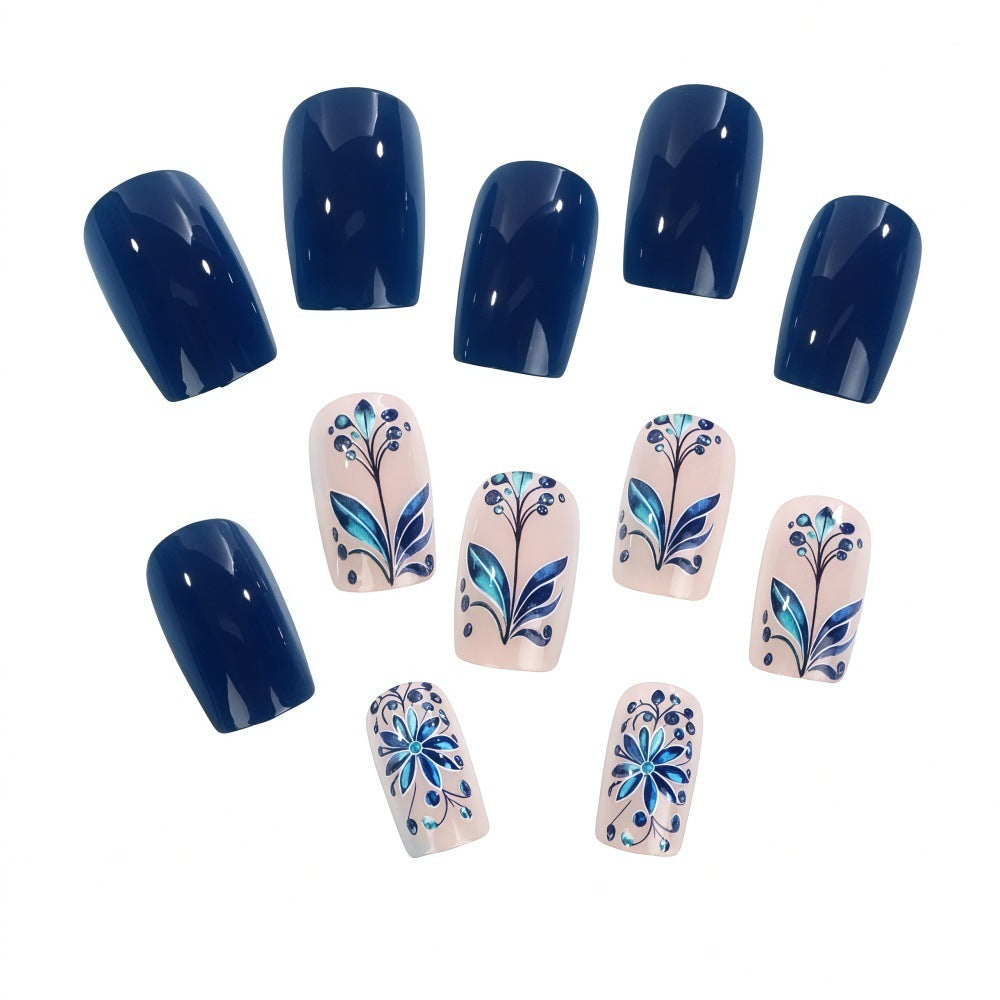 Artificial nails with floral details Acalora