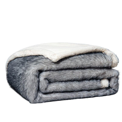 Luxurious Faux Fur Throw Blanket