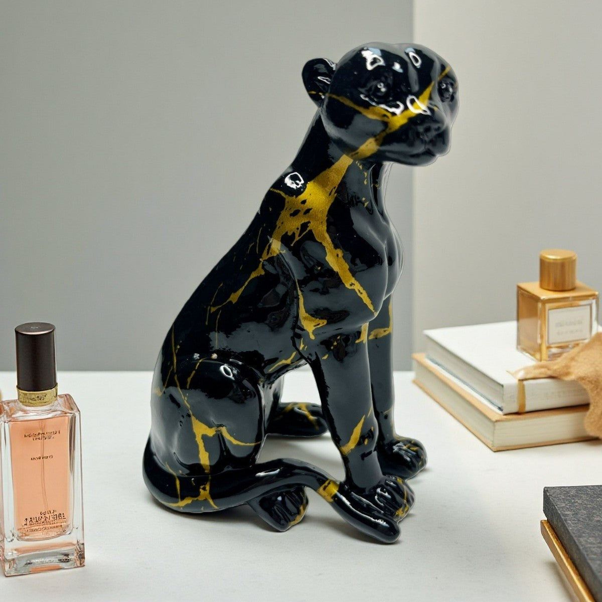 Decorative Dog Sculpture Acalora