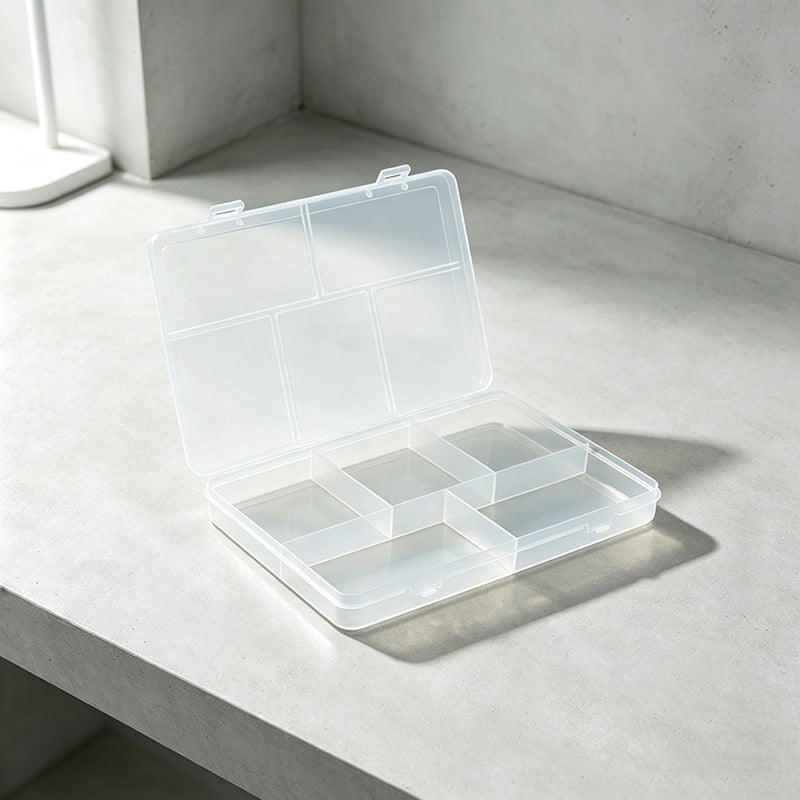 Multi-Compartment Storage Organizer Box Acalora
