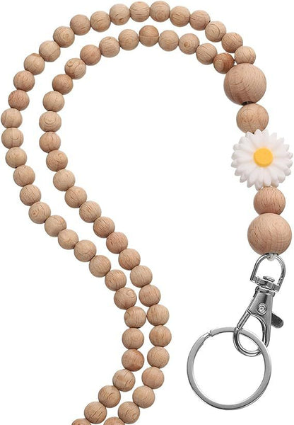 Decorative Beaded Keychain Lanyard Acalora