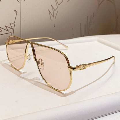 Men's Luxurious Oversized Aviator Sunglasses Bowlift