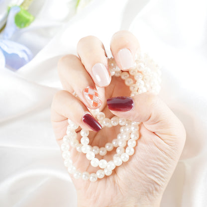 Glamorous Press-On Nail Art Set Acalora