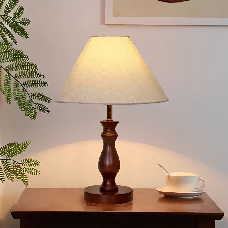 Classic Wooden Table Lamp