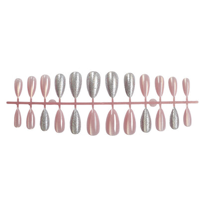 Sparkling Glitter Press-On Nail Set Acalora