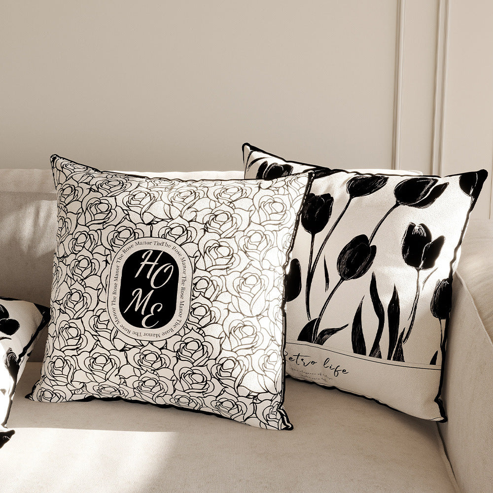 Decorative Graphic Cushion Cover