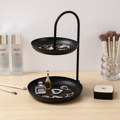 Elegant Two-Tiered Jewelry Organizer
