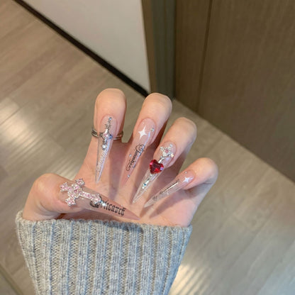 Artistic Press-On Nail Tips Acalora