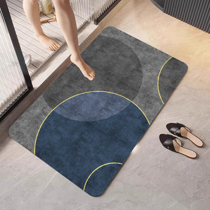 Stylish Abstract Bath Mat Acalora