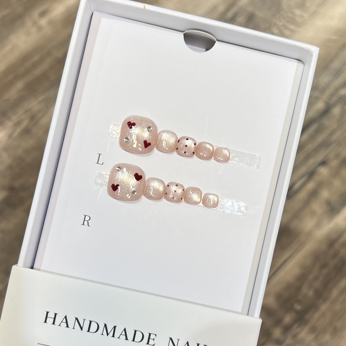 Decorative Heart Nail Art Set Acalora