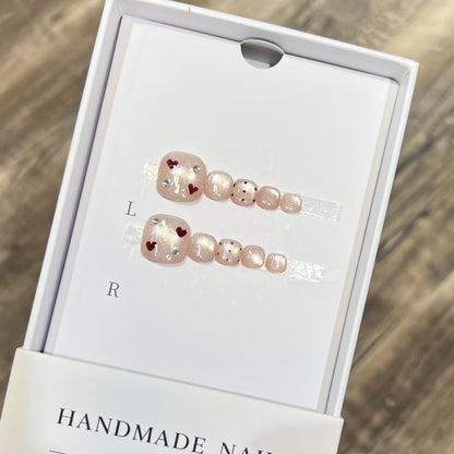 Decorative Heart Nail Art Set Acalora