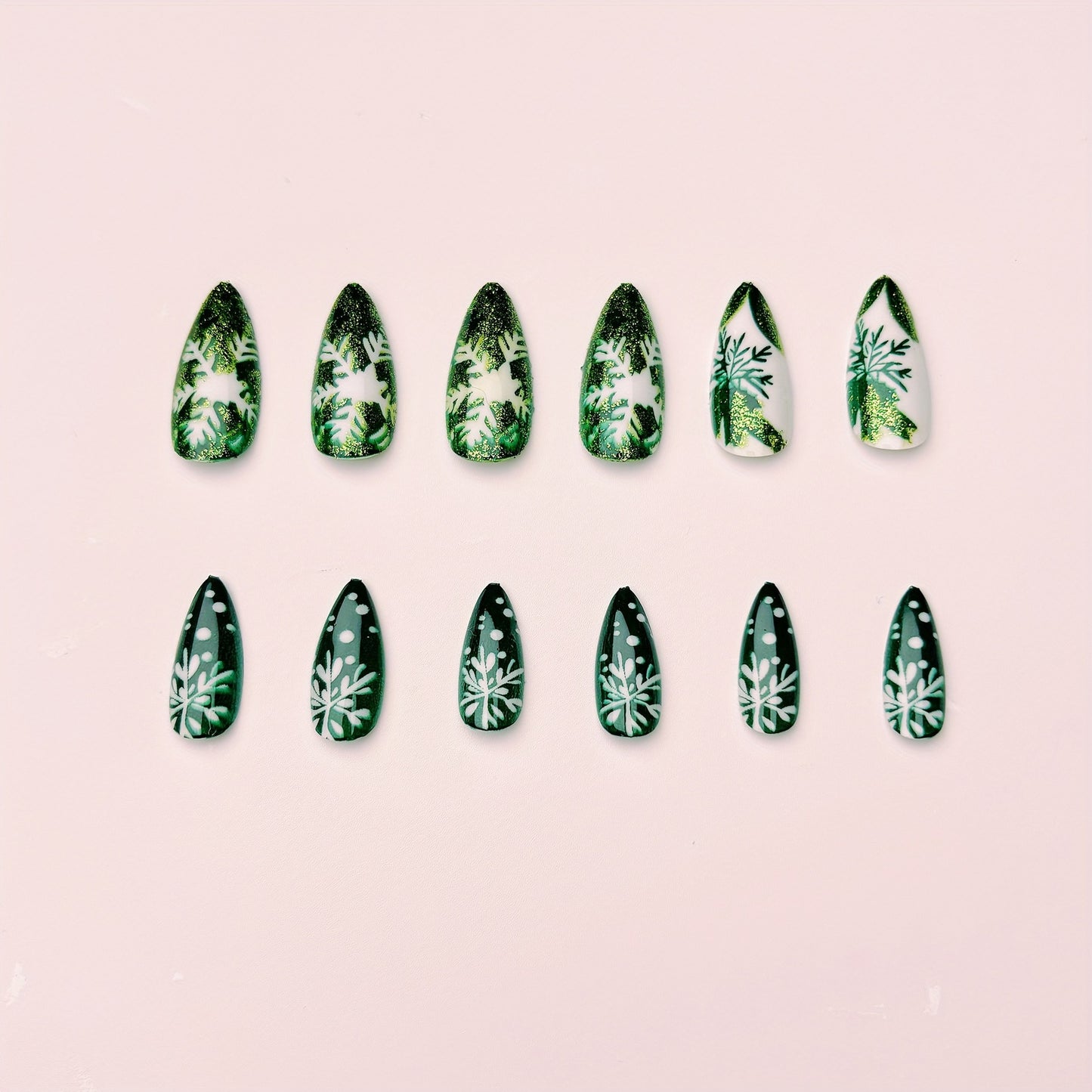Festive Winter-Themed Nail Art Acalora 1788155575