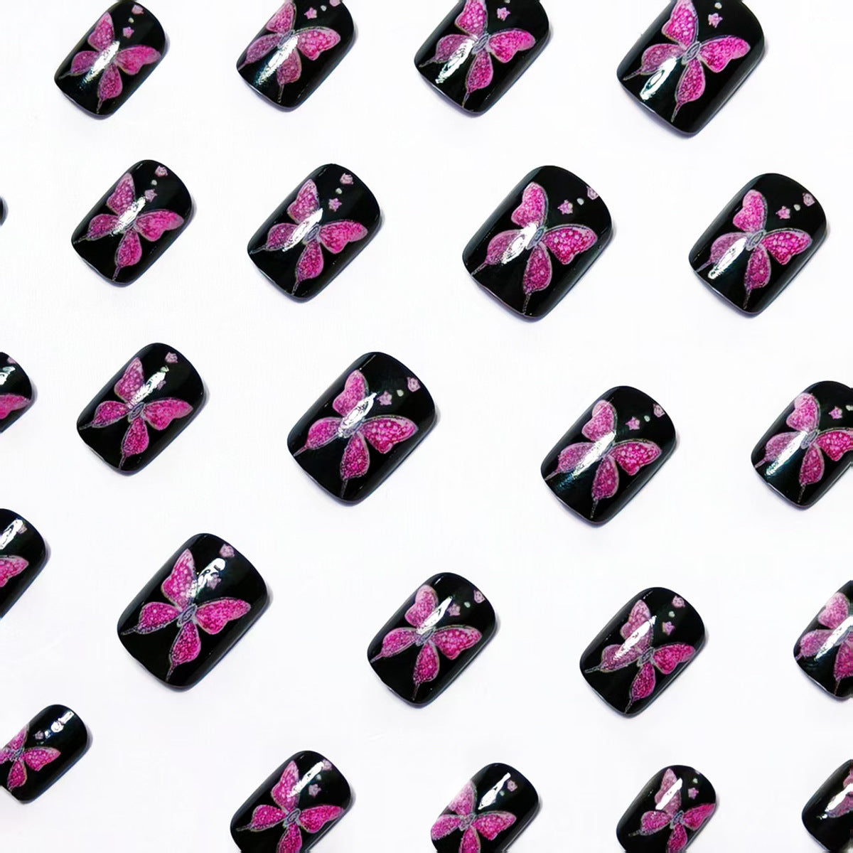 Artistic Butterfly Nail Art Acalora