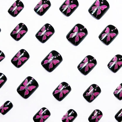 Artistic Butterfly Nail Art Acalora