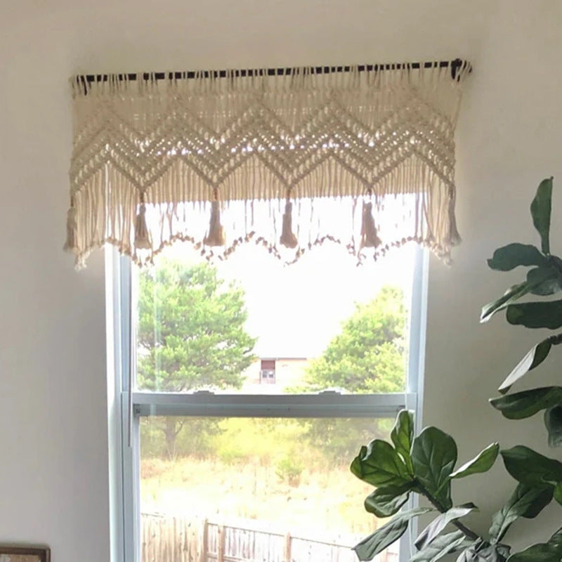 Macrame Decor Curtain