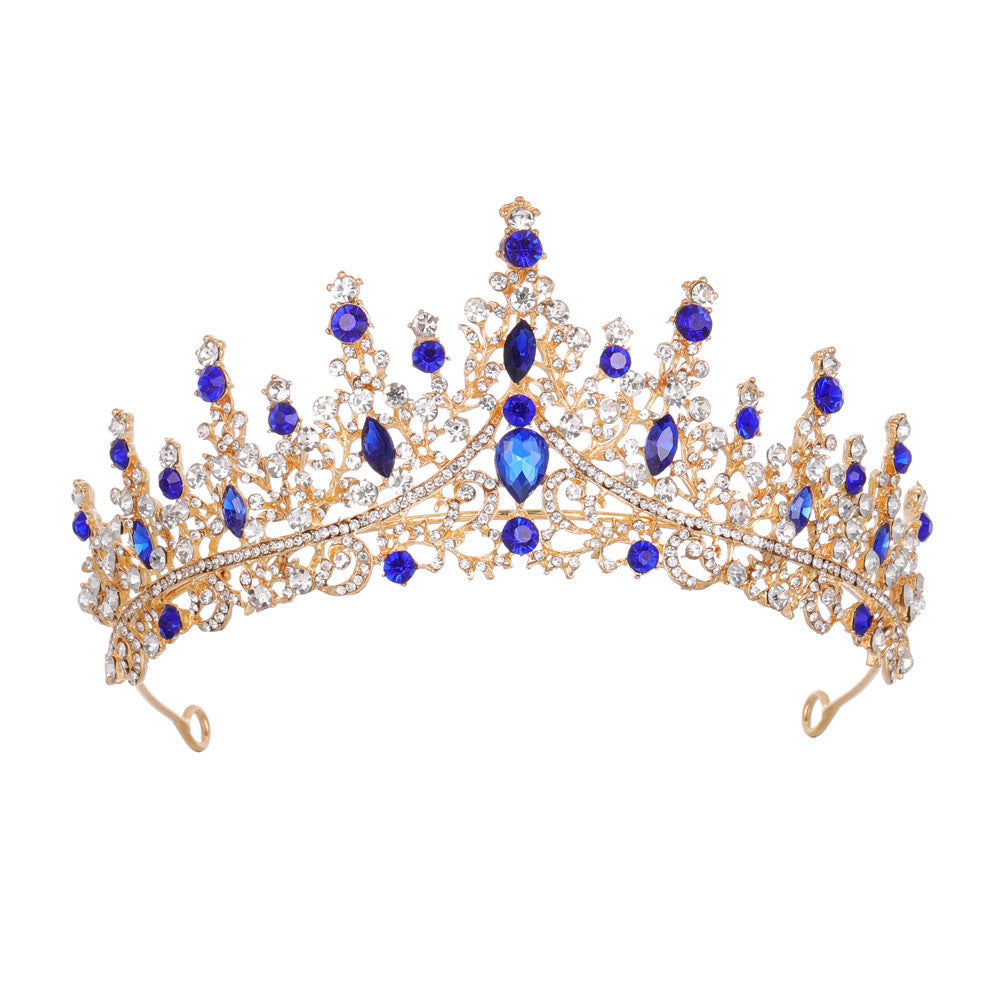 Ladies' Rhinestone Tiara with sparkling gemstone wreath