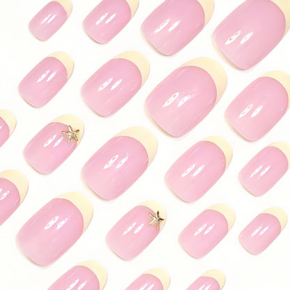 Elegant Starfish Accent Nail Art Set Acalora