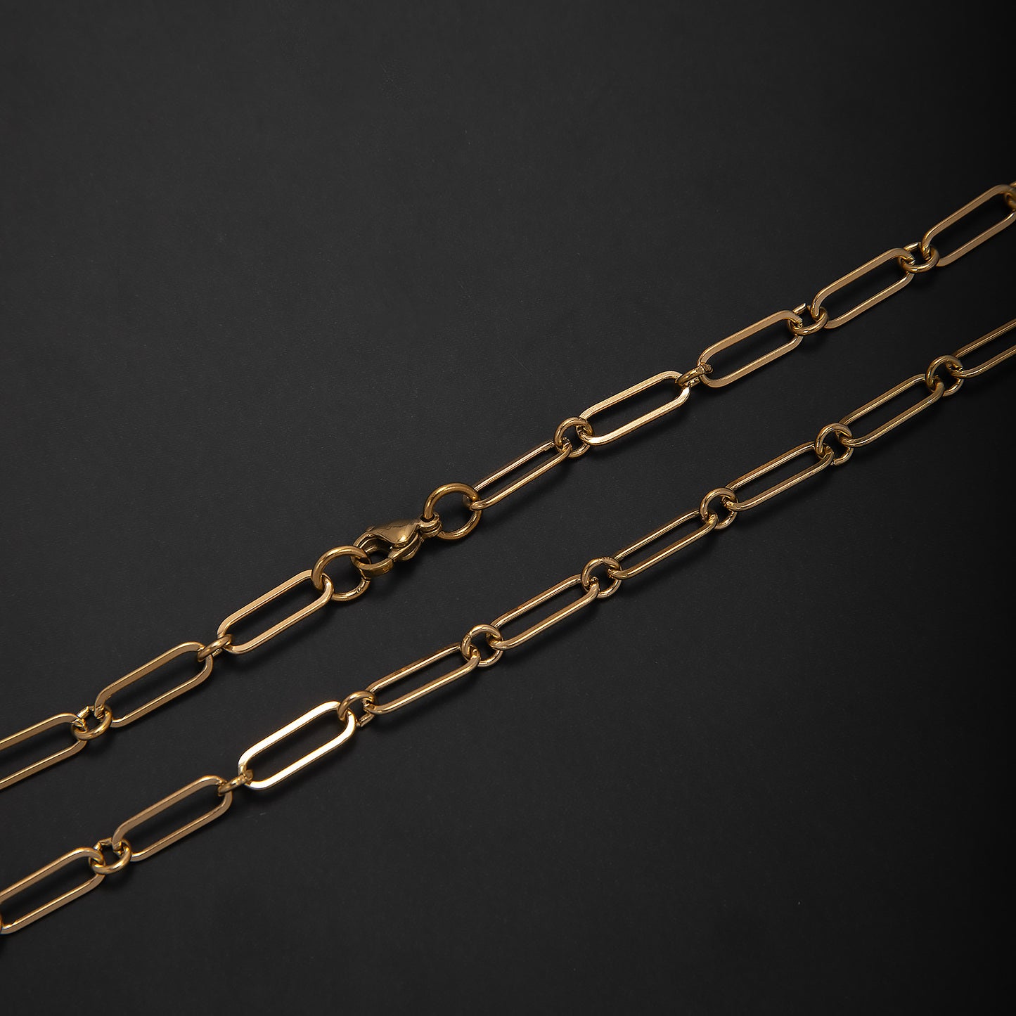 Elegant Open Link Chain Necklace Acalora